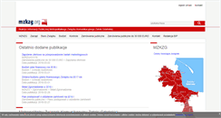 Desktop Screenshot of bip.mzkzg.pl